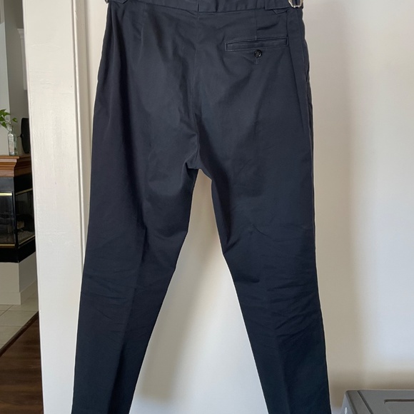 Basic Rights navy cinch trousers - Picture 2 of 4